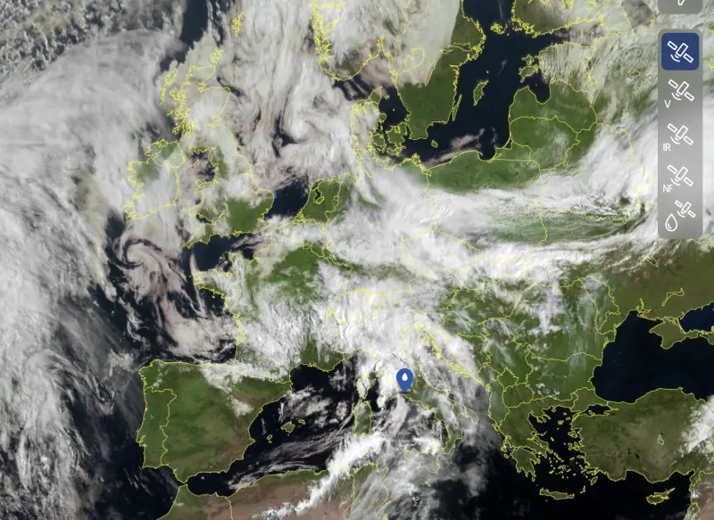 Meteo, ancora maltempo col ciclone Normanno: le regioni più colpite