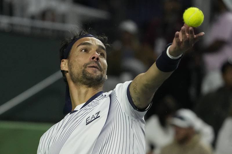 Fognini dà l'addio al tennis: "Ho deciso che sarà l’ultima Roma"
