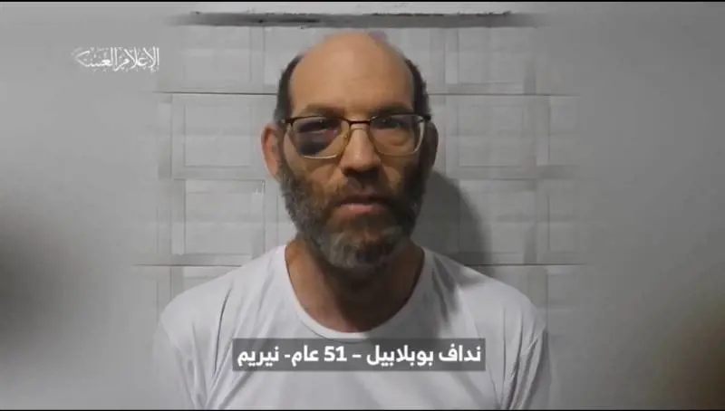 L'ostaggio morto in video: "Il tempo scade, Bibi mente"