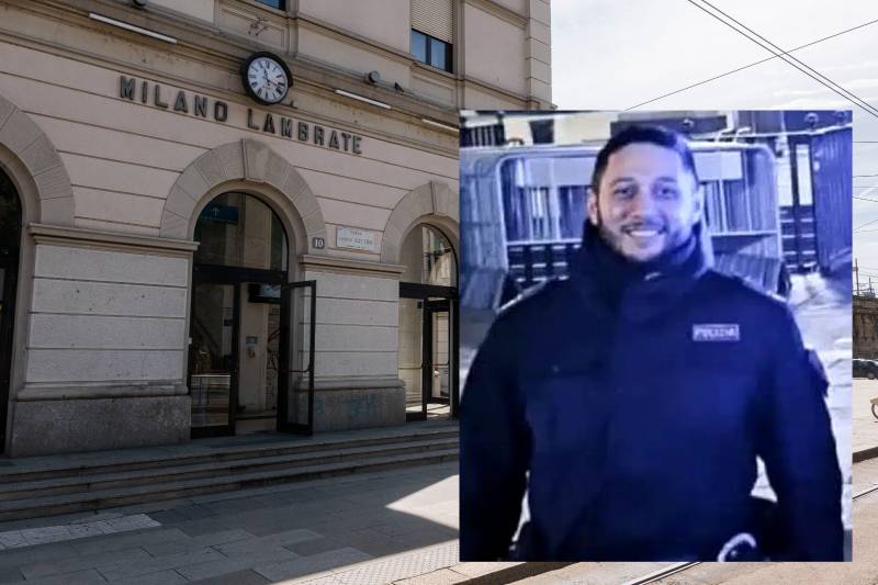 Il poliziotto accoltellato a Milano è sveglio: respira autonomamente e risponde alle domande