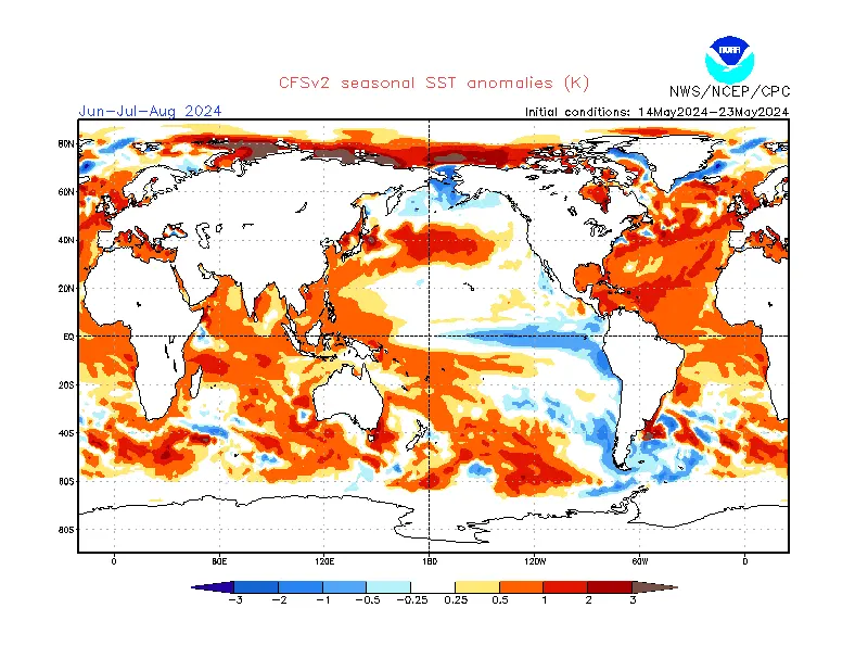 Scenari de "La Nina" per il trimestre estivo