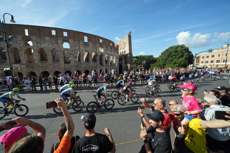 Giro 2024 tappa 21 Colosseo