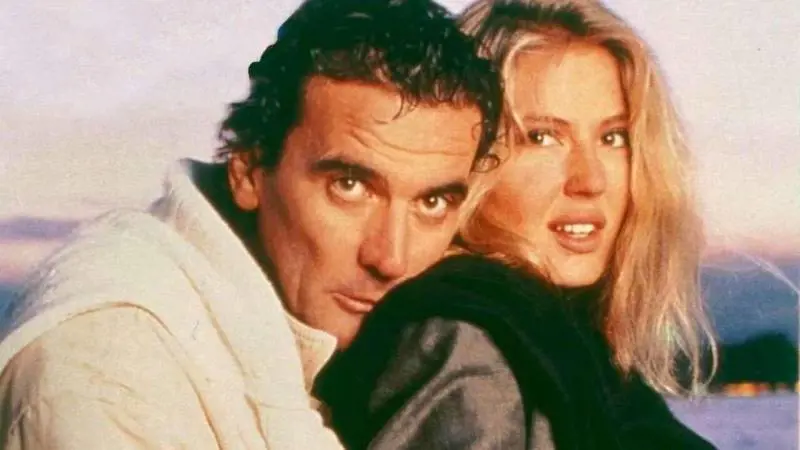 Massimo Troisi con Nathalie Caldonazzo