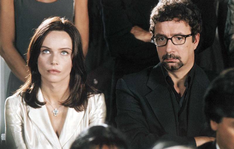 Francesco Nuti e Francesca Neri in "Io amo Andrea" (2000)