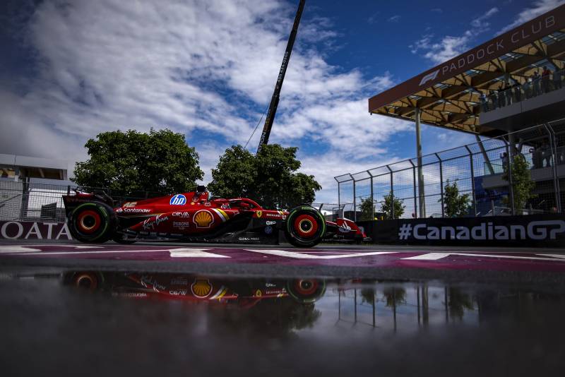 F1 Canada FP1 Leclerc Fotogramma