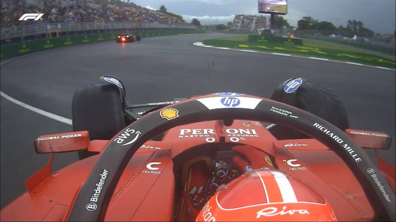 F1 Canada Fp2 Leclerc testacoda