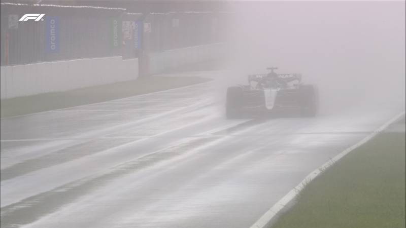 F1 GP Canada gara Russell pioggia