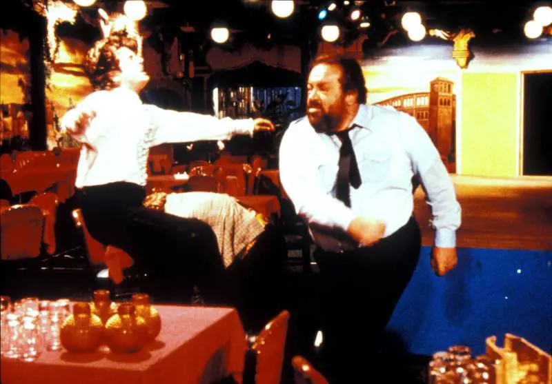 Bud Spencer in una scena del film "Superfantagenio" (1986)