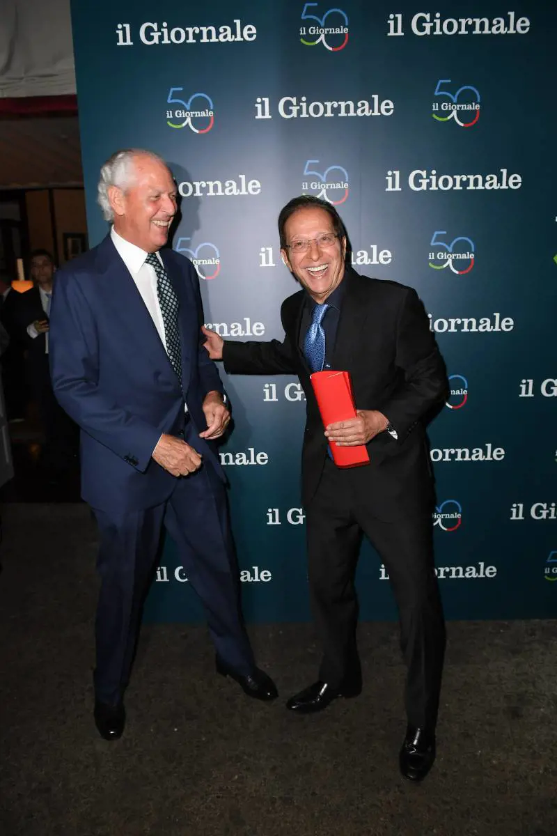 Paolo Berlusconi e Marco Tronchetti Provera
