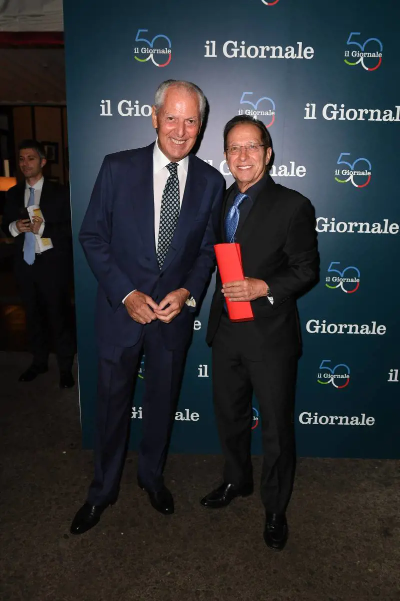 Paolo Berlusconi e Marco Tronchetti Provera
