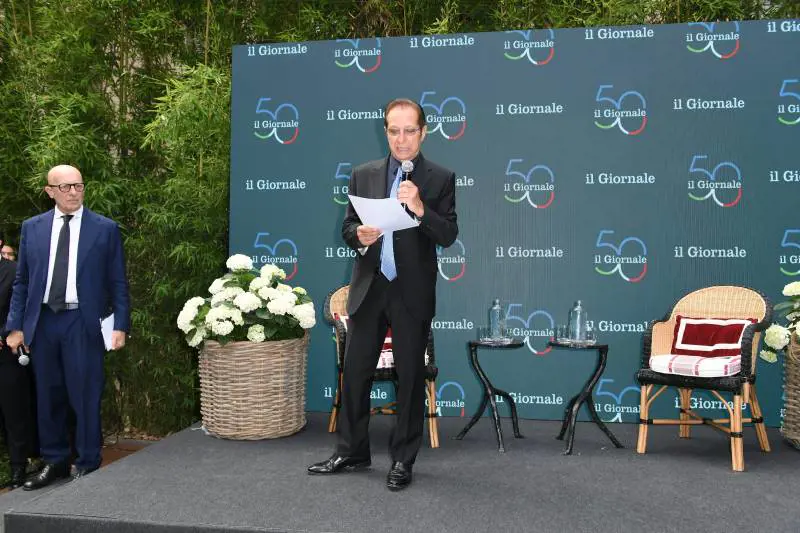 Alessandro Sallusti e Paolo Berlusconi