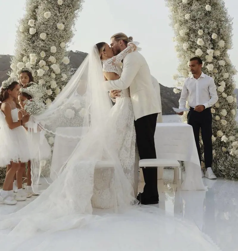 “Quello che ho sempre voluto”. Diletta Leotta e il matrimonio con Loris Karius alle Isole Eolie