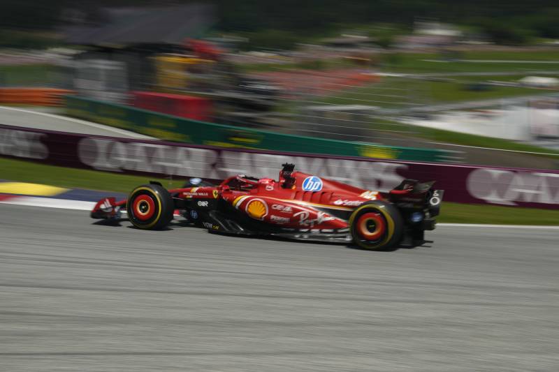 F1 Austria sprint race Leclerc