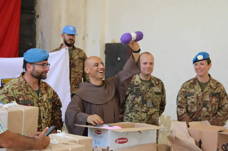 Gli Alpini regalano una giornata di felicità ai bambini libanesi