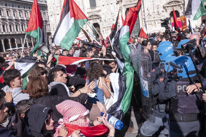 I proPal sfidano lo stop della questura: "Saremo in piazza contro Israele"