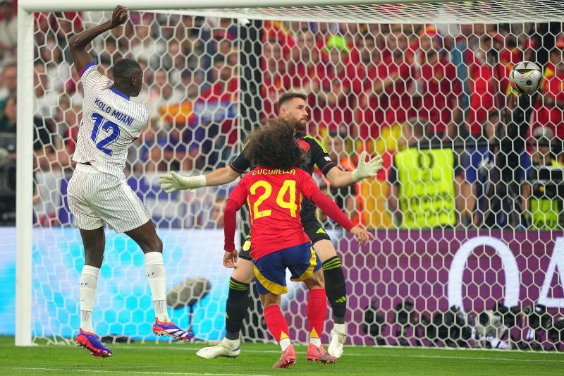 Spagna Francia Kolo Muani gol