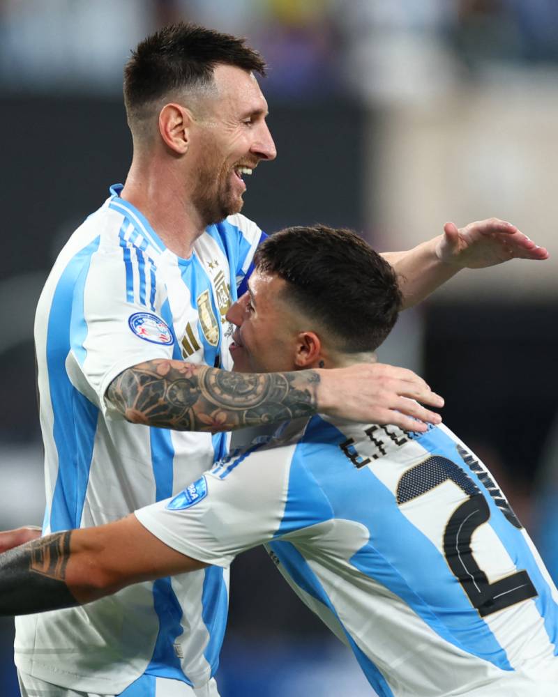 Argentina Canada Messi celebrazione