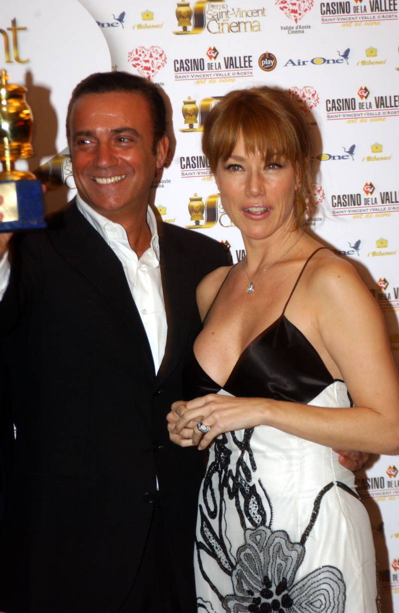 Nancy Brilli e Massimo Ghini al 52esimo Premio Saint vincent per il cinema - grolle d'oro (2006)