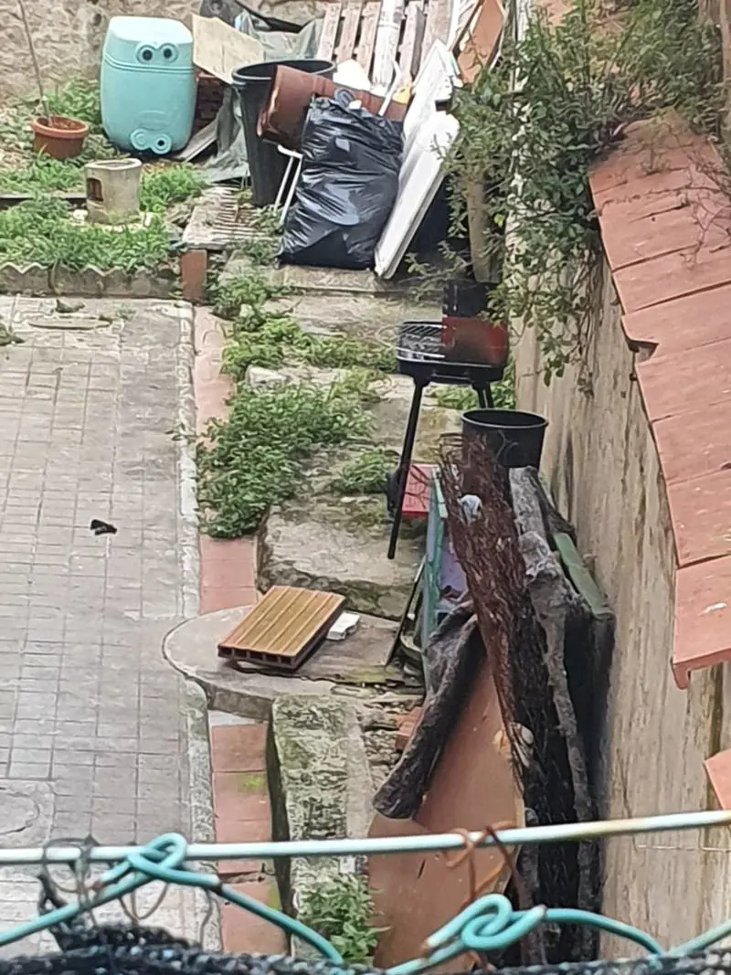 L'immobile occupato in via Bardelli