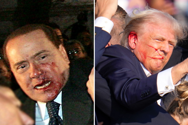 Trump e Berlusconi, quando il leader ferito cerca e trova la sintonia col suo popolo