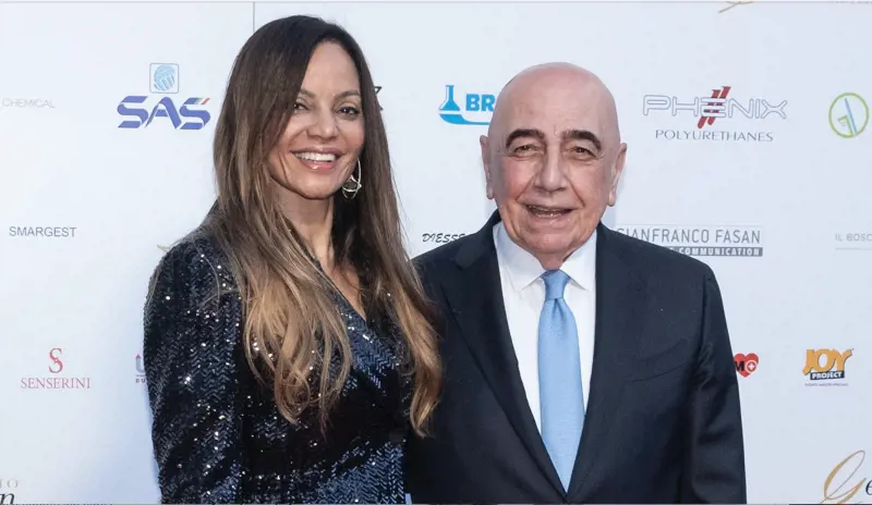 Adriano Galliani si sposa. Ad 80 anni dice "Sì" ad Helga Costa