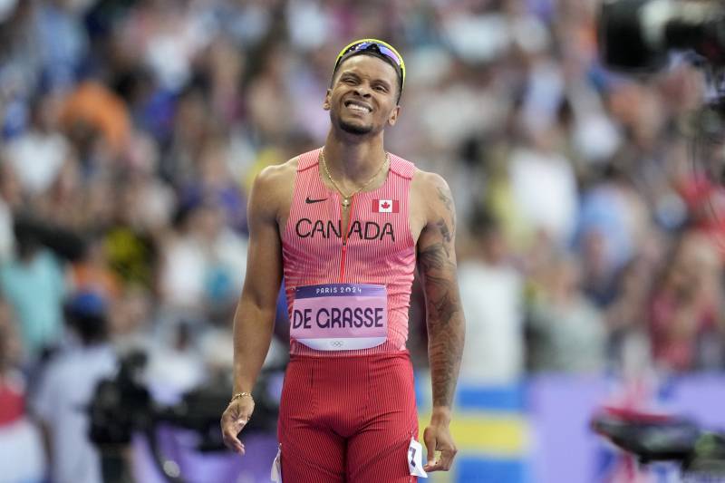 De Grasse 200m Parigi 2024