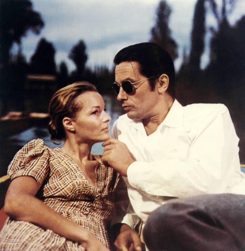 alain delon ROMY SCHNEIDER