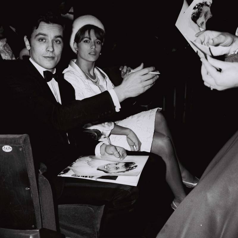 Alain Delon Nathalie Delon