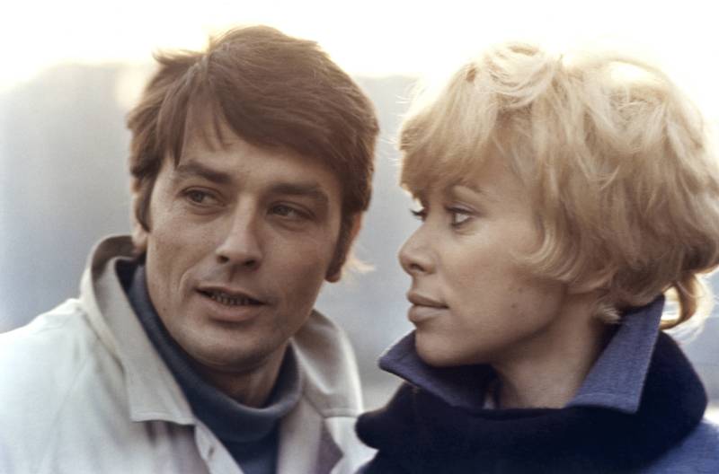 Alain Delon Mireille Darc