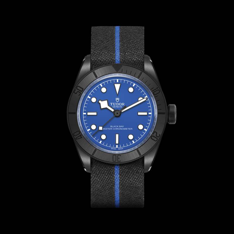 Tudor, il Black Bay Ceramic in blu per la Formula 1