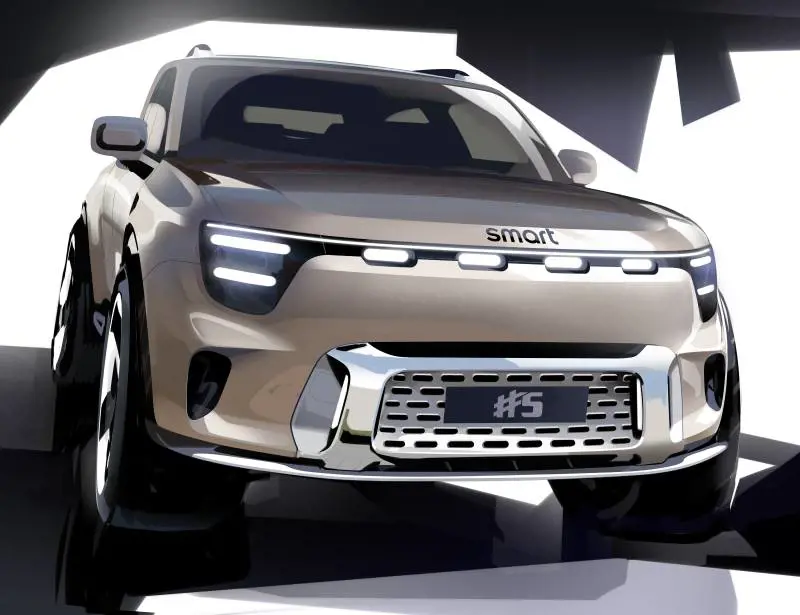 Nuova Smart #5, ribelle e non convenzionale: anteprima il 28 agosto