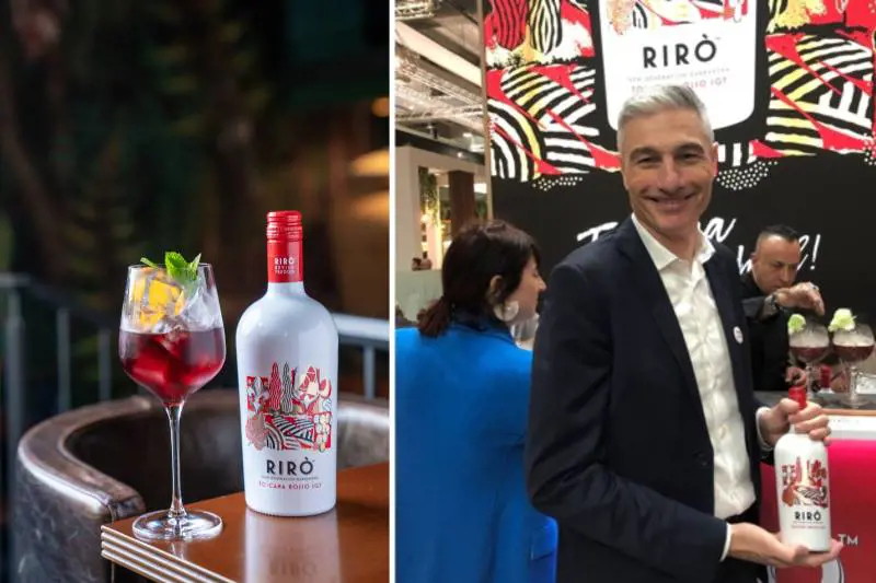 Rirò, vino rosso da cocktail