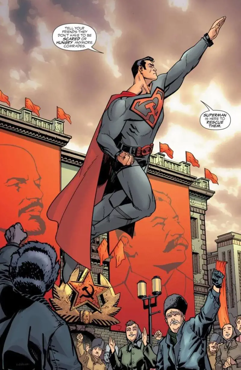 Superman atterra in Urss e il comunismo trionfa