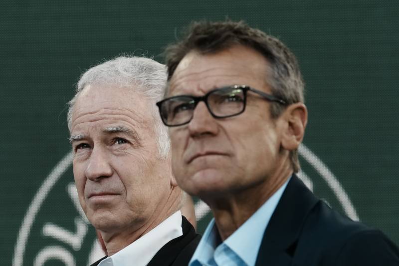 Mats Wilander e John McEnroe