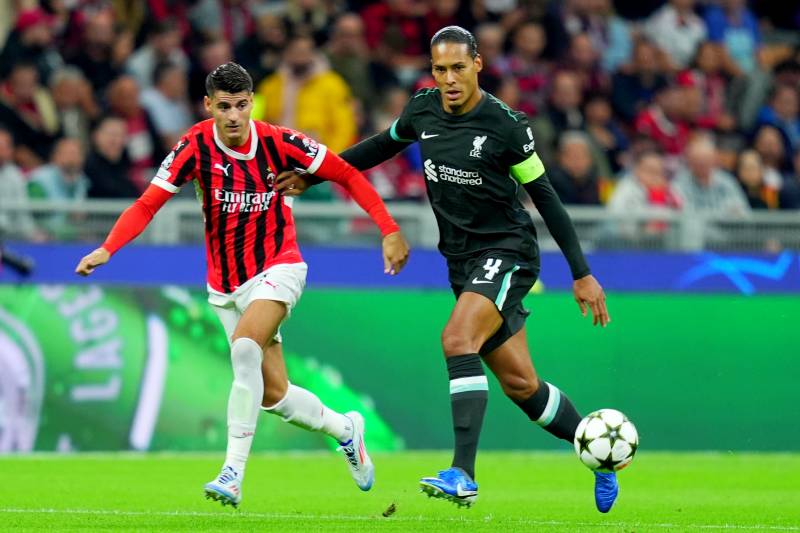 Van Dijk Morata Milan Liverpool