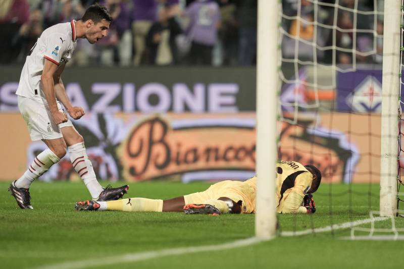 Fiorentina Milan Maignan parata rigore