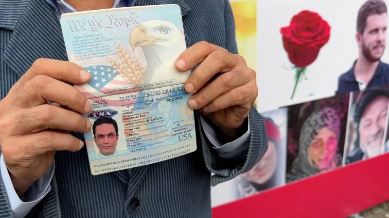 Mohammed, parente delle vittime con passaporto americano