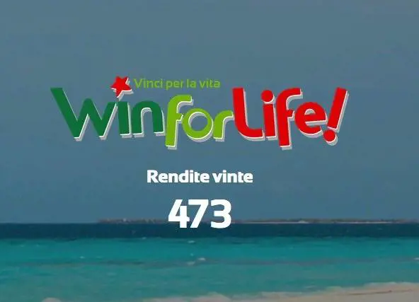 WinforLife, vinta una rendita di 3mila euro al mese per 20 anni