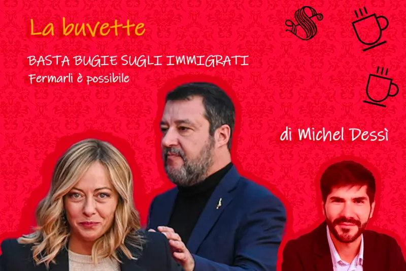 Basta bugie sugli immigrati, fermarli è possibile!