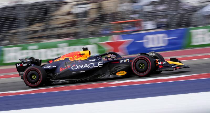 F1 Austin FP1 Verstappen