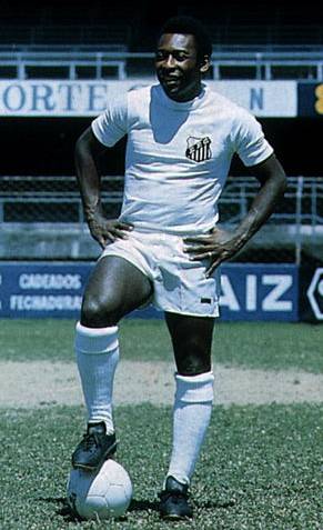 Pelè Santos 