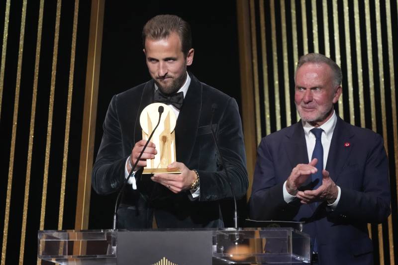 Pallone Oro 2024 Kane premiazione