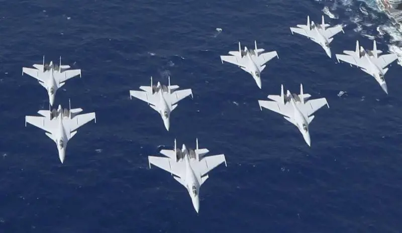 Sistema anti-radar avanzato e armi potenziate: cosa sappiamo del nuovo J-15 "Squalo volante" cinese