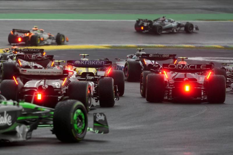 F1 Brasile gara ripartenza