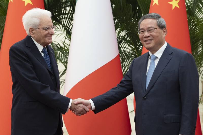 L'incontro tra Mattarella e Li Qiang per rafforzare l'asse Italia-Cina