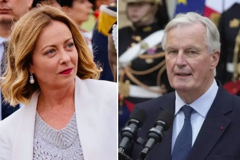 Il mea culpa di Barnier: "La Francia spesso ha trascurato l'Italia. Incontrerò Meloni"