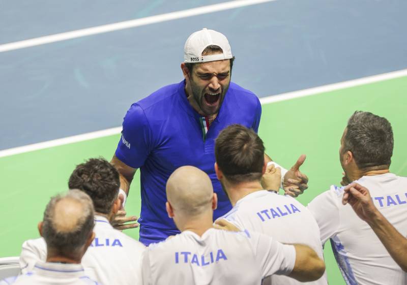 Coppa Davis, Berrettini è perfetto: Italia-Olanda 1-0, adesso tocca a Sinner