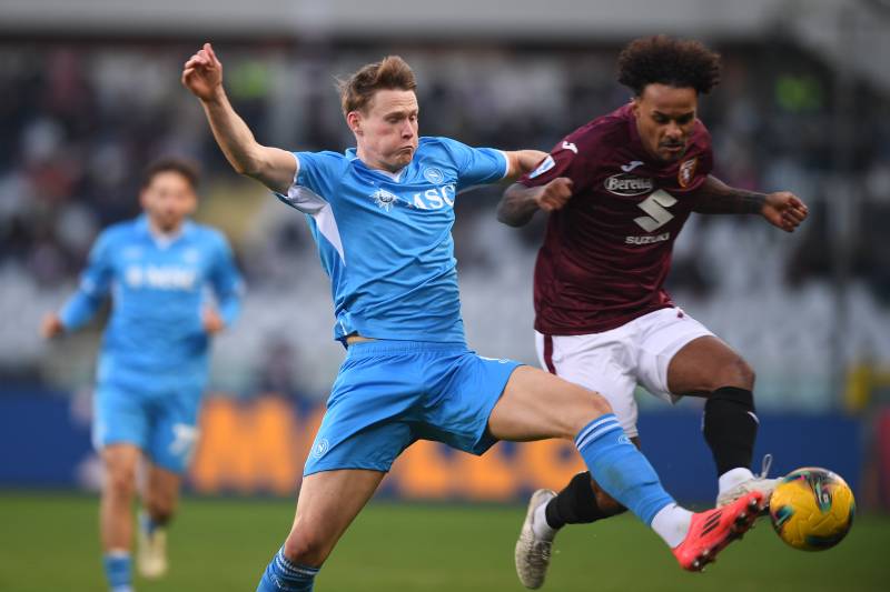 Torino Napoli McTominay Lazaro