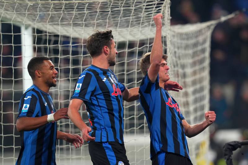 Atalanta Milan De Ketelaere celebrazione