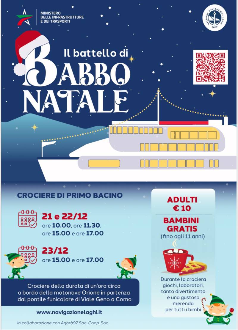 il battello di babbo Natale